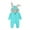 Light Green, variant on Baby Girl Easter Outfit Newborn Toddler Girl 3D Bunny Ear Hoodie Romper Zip up My First Easter Baby Boy Outfit
