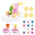 thumbnail image 3 of De Juguete De Plastilina, Modelo De Arcilla Para Helado, Máquina De Fideos, Juego De Simulación, Juguetes Diy Para Niños, Educación Temprana, Regalo De Cumpleaños 1 Juego Sweethay FN002207-00, 3 of 6