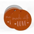 thumbnail image 2 of Inkdotpot Real Rose Gold Foil Made With Love Text Tag Favor Hang Paper Tag 100 Piece, 2 of 6