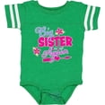 thumbnail image 3 of Inktastic Big Sister Again with Flowers and Arrow Girls Baby Bodysuit, 3 of 5