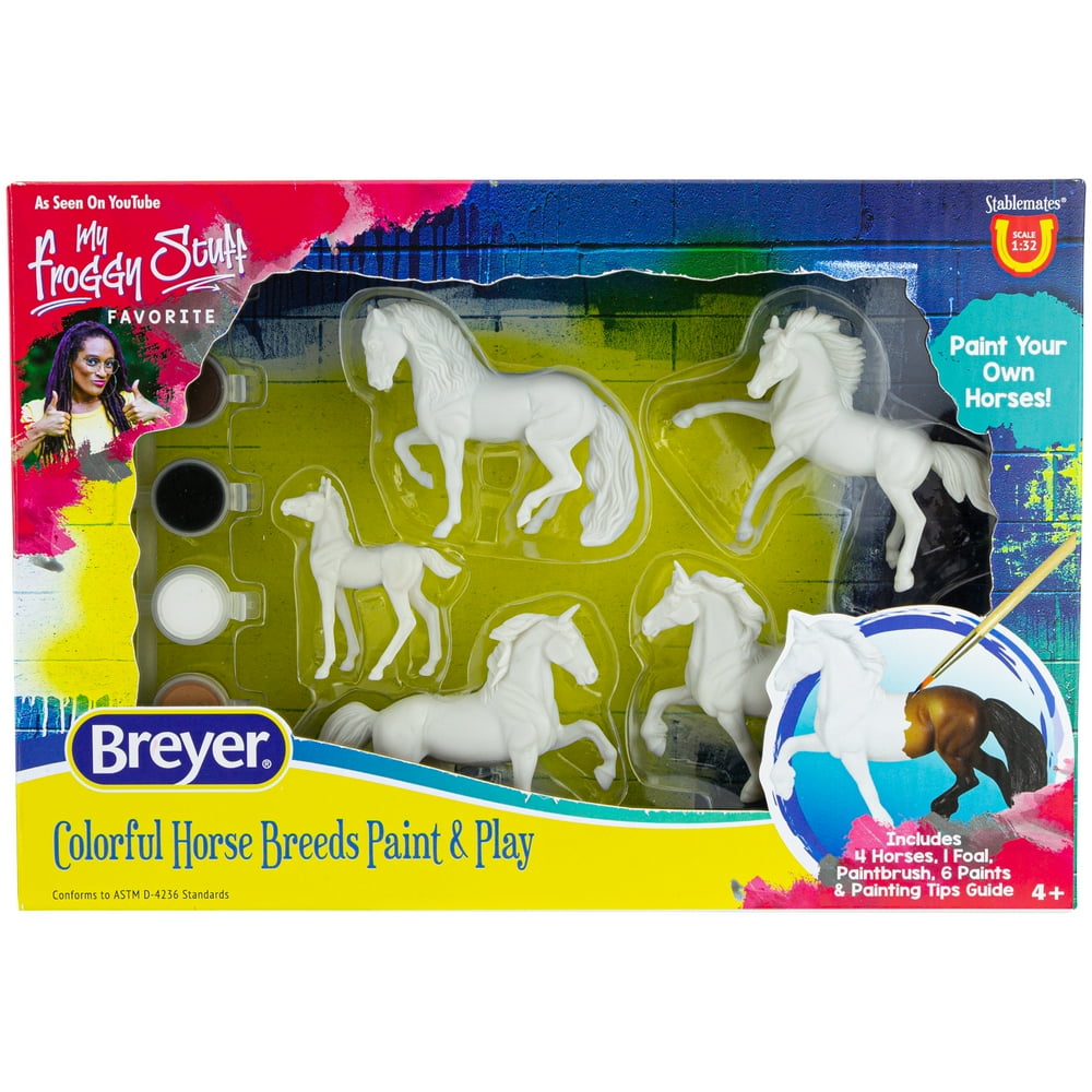 Breyer Horses Stablemates 132 Scale 5 Piece Paint Set, Colorful