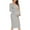 Grey, variant on TJAZFJPA Womens Sun Dress Maternity Dress Long Sleeve V Neck Knit Stretchable Sweater Dresses Pregnancy Clothes Cruise Dresses for Women Maxi Dresses for Women Vacation