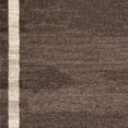 thumbnail image 1 of Unique Loom Del Mar Collection Tapis de Transition Contemporain, 6' x 9', Brun/ivoire, 1 of 2