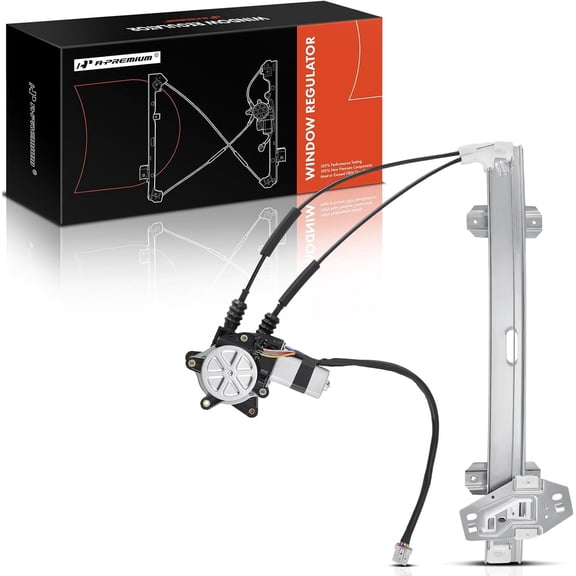 A-Premium Power Window Regulator with Motor Replacement for Honda Accord 1994-1997 Sedan Front Left Driver Side