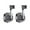 Grey X 2, variant on 360° Swivel Shower Head Holder with Suction Cup | 10kg Load Capacity