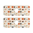 thumbnail image 7 of Yayeee Faucet Mat for Kitchen Sink 14.7" Diatomite Long Splash Guard Pad, Minimalist Geometric Pattern, 2 Pack, 7 of 7