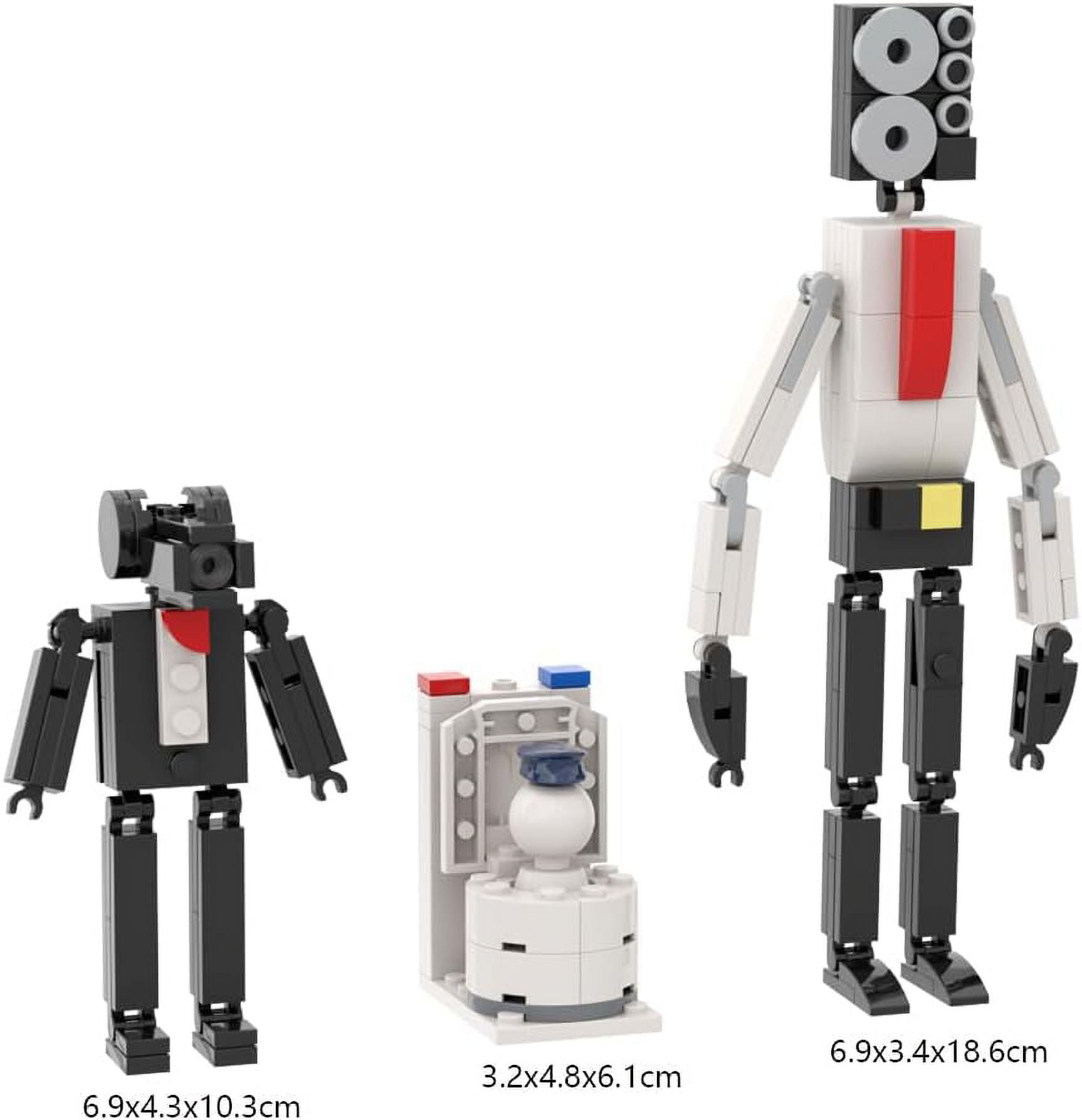 Skibidi Toilet LEGO: Building the Cameramen's Hidden Laboratory (Playset  with FULL INTERIOR) in 2023