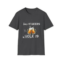 Hole 19 Golf T-Shirt | Funny Golf Shirt for Dad, Brother, Boyfriend | Christmas, Birthday, Father’s Day Golf Gift | Gildan Softstyle 64000 | Golf Dad Tee