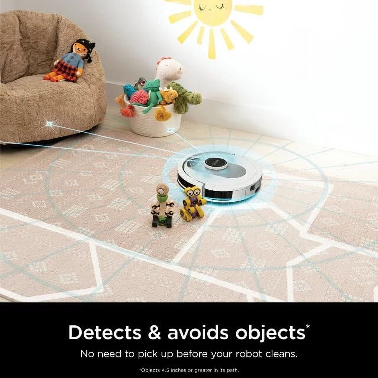 Restored Shark AI Ultra Robot Vacuum, with Matrix Clean, Home Mapping, 60-Day Capacity Bagless Self Empty Base, Perfect for Pet Hair, Wifi, Works with Alexa, AV2511AE (Black/Silver) (Refurbished)