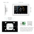 thumbnail image 4 of Termostato programable de 95-240V 5 + 1 + 1 seis períodos pantalla táctil LCD con retroiluminación termorregulador de calefacción eléctrica con bloqueo, 4 of 8