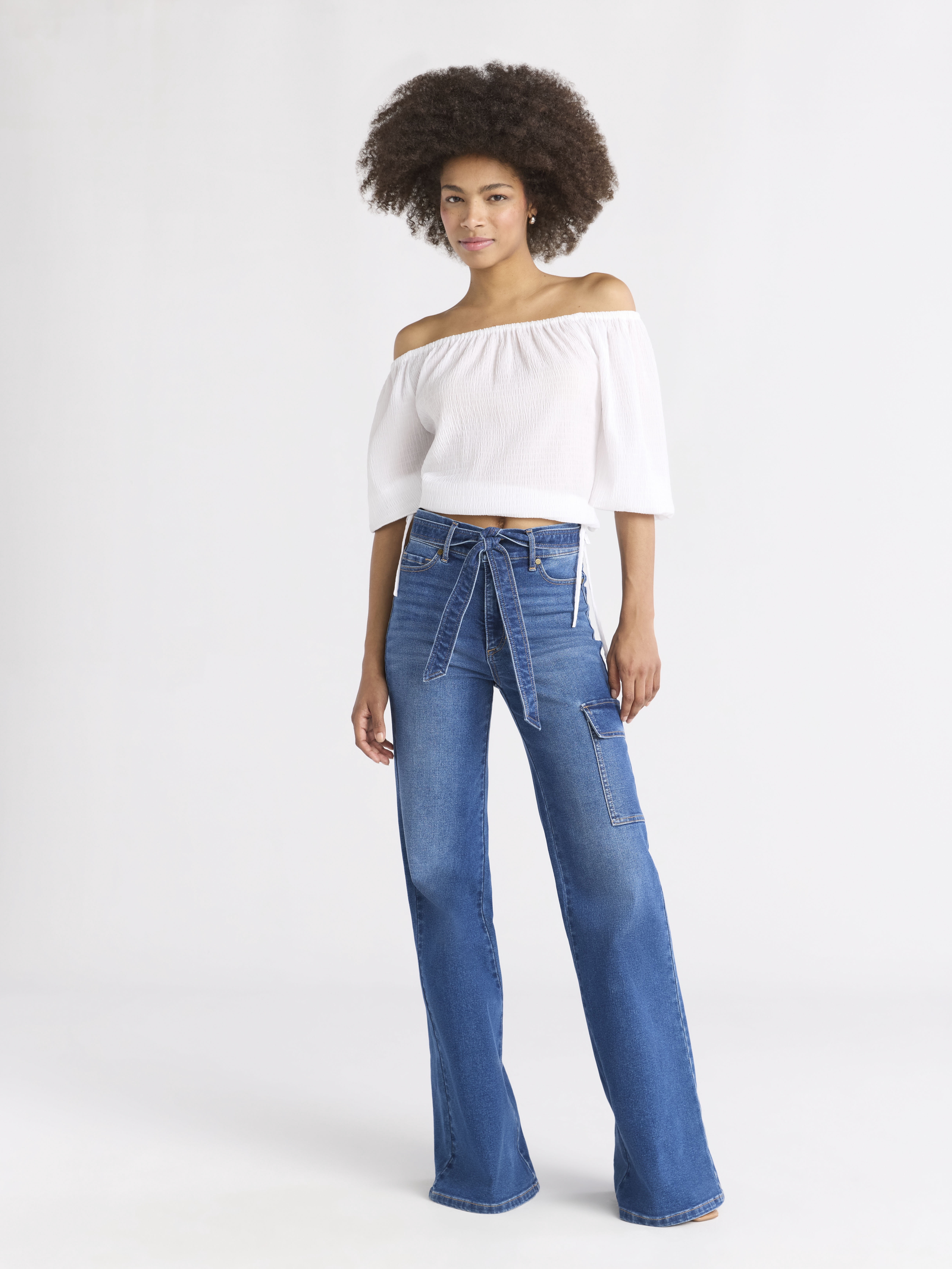 Sofia by Sofia Vergara Women's Off Shoulder Top, Sizes XS-XXXL
