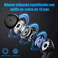 thumbnail image 2 of VEATOOL K520 Auriculares Inalámbricos Intrauditivos, Bluetooth 5.3, Diseño con Cordón Portátil, Perfil Doble en Forma de Corazón, 2 of 7