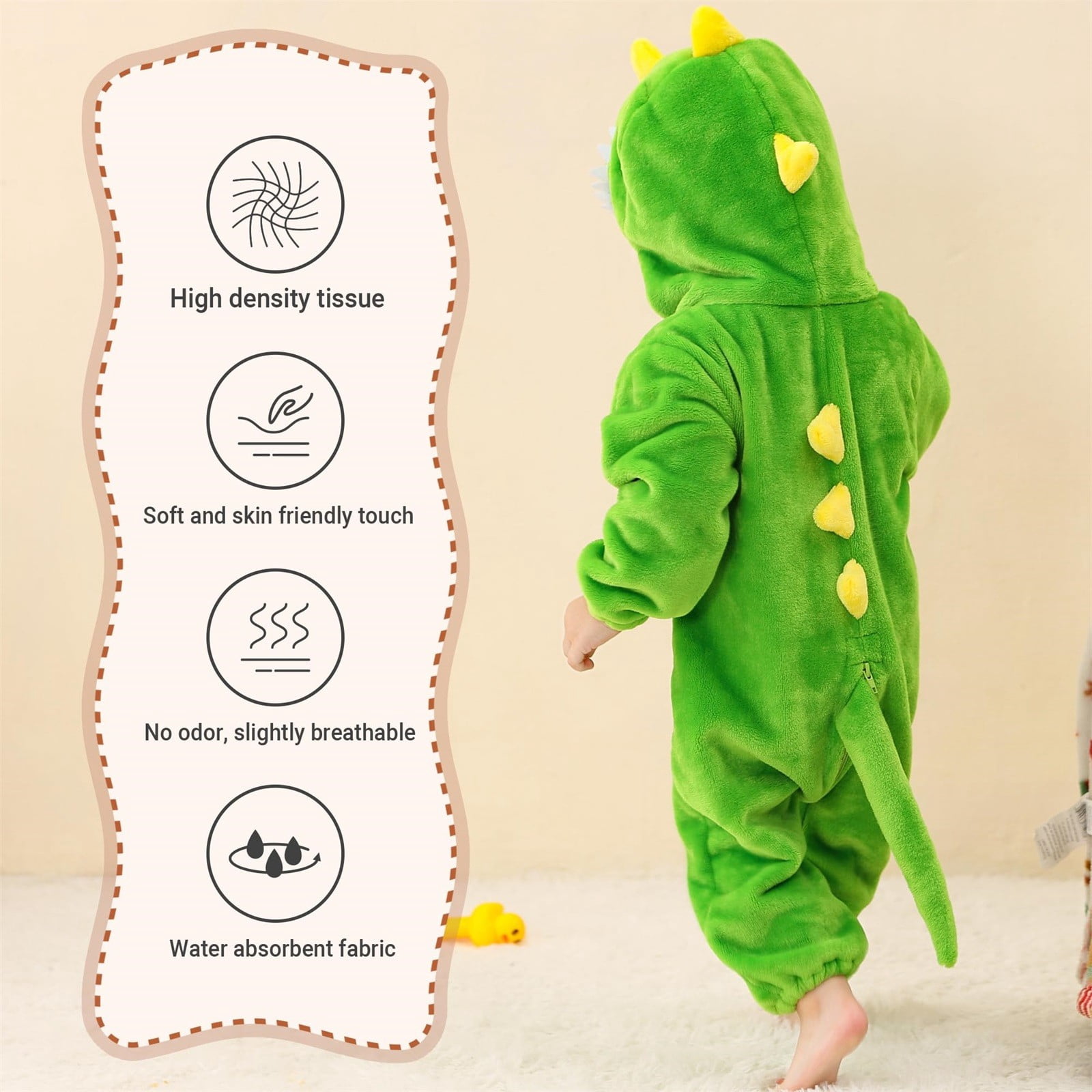 FDDMis Toddler Halloween Outfit Christmas Outfits Onesies 0-3 Months Girl 3 Month Boy Clothes Kid Clothes for 11 Year Old Girls Baby Clothes 9-12, Green 12-18 Months