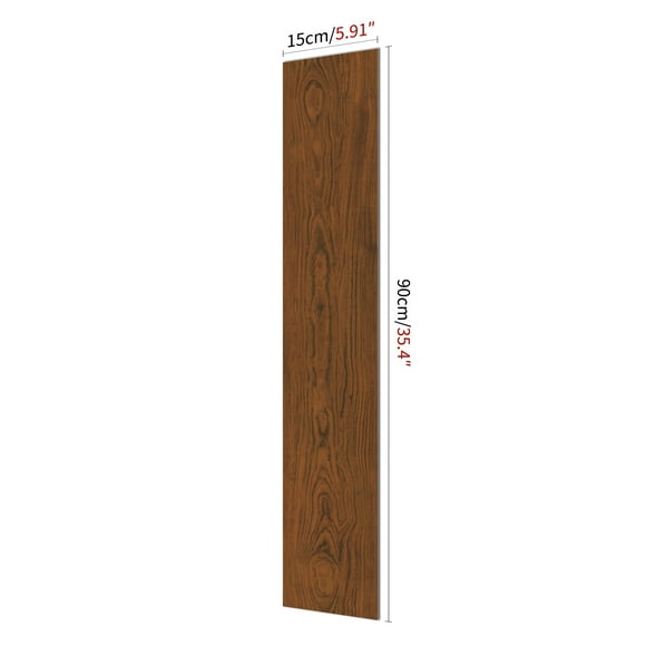 5 PVC self-adhesive floor tiles with wood grain, directly laid on the ground, wear-resistant, waterproof, moisture-proof, self-adhesive floor tiles for household dormitories