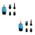 thumbnail image 4 of bedienty Pump Adapter Inflatable Valves Compressor Air Valve Adapters Light-weight Simple Installation Kayak Accessories Convertor Blue 2Set, 4 of 6