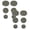 Gray B, variant on 6 Pcs Mesh Shoes Hole Repair Sticker Self-Adhesive Athletic Shoe Repair Patches, Mesh Fabric Patch Kit Quick Repair Shoes Tool Repair Stickers 3 Size for Sneaker Face & Lining Repair, Gray A