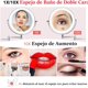 thumbnail image 2 of Espejo de Maquillaje HD, LED Montado en Pared, Funciona con 4 Pilas AAA (Pilas no Incluidas), Espejo de Aumento, Brazo Extensible, Rotación de 360° para Baño, Regalos para mujeres, 2 of 4