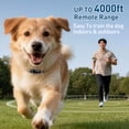 thumbnail image 5 of 4 Modes Dog Shock Collar with Remote,4000ft Dog Training Collars with Beep,Vibration,Static and Shock Lock-No Shock Mode,IPX7 Waterproof Dog Bark Collar for Small Large Dogs, 5 of 8
