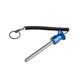 thumbnail image 2 of Pasador de apilamiento de pesas con pasador selector de cordón Accesorio para pasadores de carga de pesas Azul 10mmx105mm, 2 of 9