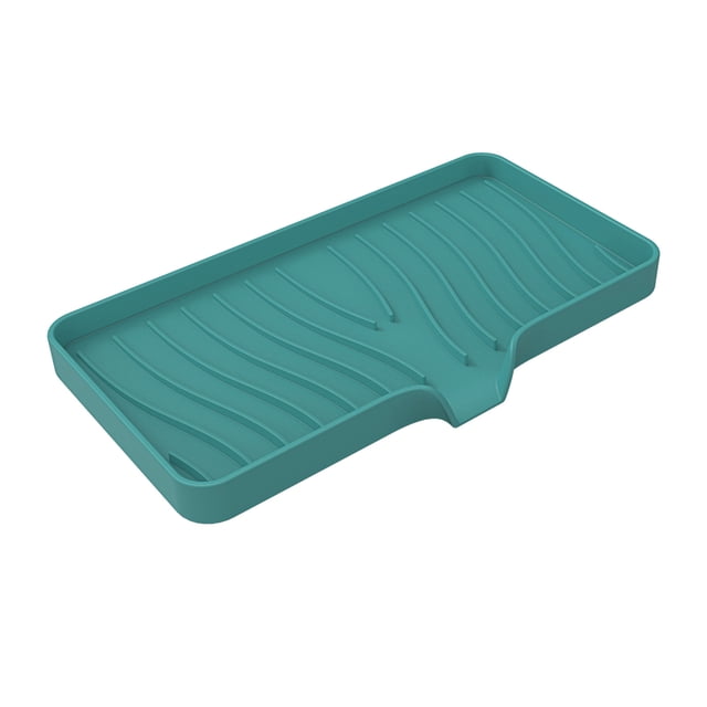 Almohadilla de silicona para secar la mesa, almohadilla de silicona cuadrada para escurrir el jabón, caja de jabón para el baño, soporte de silicona para jabón