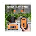 thumbnail image 3 of Greenhouse Heater, 1500W PTC Fast Heating With Overheat Protection, 3-Speed Setting Small Grow Tent Heater, Electric Portable Heater Fan For Green House, Flower Room, Workplace, 3 of 10
