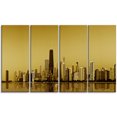 thumbnail image 2 of Chicago Gold Coast with Skyscrapers - Cityscape Canvas Print, 2 of 3