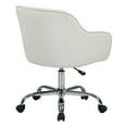thumbnail image 4 of OSP Home Furnishings Bristol Task Chair with Oyster Velvet Fabric, 4 of 4