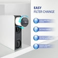 thumbnail image 6 of APEC ROTL-600-PH Tankless Reverse Osmosis System 3-Stage Water Filter System with pH+, Pure Alkaline Water Filter, Smart Replacement Reminder, Easy DIY Install/Maintenance, 6 of 8