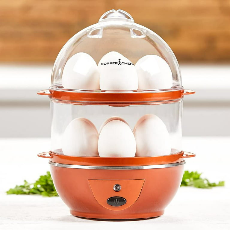 Copper Chef Perfect Egg Precise & Effortless Automatic Egg Maker Cooker 14  Eggs