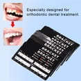 thumbnail image 3 of 10 paquetes de brackets dentales de metal para ortodoncia, mini brackets Roth 022, ganchos 3-4-5, 3 of 13