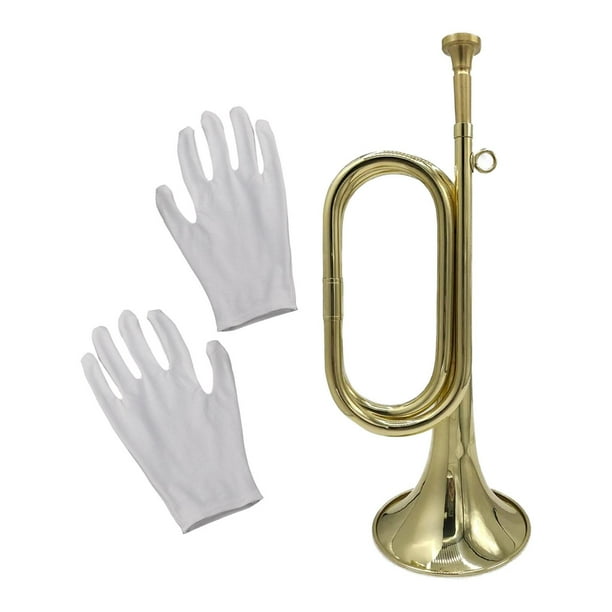 Instrumento musical de señal de trompeta y corneta para profesionales de orquestas de festivales Estilo B