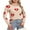 03 Beige, variant on Heart Sweaters for Women Knit Warm Pullover Sweater Cute Heart Printed Valentine's Day Sweater Shermie