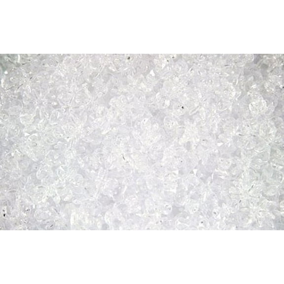 The Beadery 10mm Sunburst Beads, Crystal, 900-Piece Per Bag