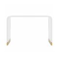 thumbnail image 2 of TABLE CONSOLE EN ACRYLIQUE DE COULEUR OR, 2 of 4