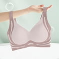 thumbnail image 5 of Brasier sin Varillas Mujer Sujetador Deportivo Inalámbrico para Mujer, de Alta Sujeción, sin Costuras, Cómodo, Talla Grande, para Entrenamiento, Yoga, Correr, Gimnasio, Ropa Deportiva. Grande, 5 of 5