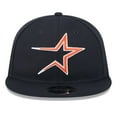 thumbnail image 2 of Men's New Era Navy Houston Astros Baseball Hall of Fame Retro Crown 9FIFTY Adjustable Hat, 2 of 5