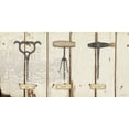 thumbnail image 2 of Marrott, Stephanie 24x14 Gold Ornate Wood Framed with Double Matting Museum Art Print Titled - Corkscrews II, 2 of 4