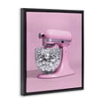 thumbnail image 2 of Stupell Industries Contemporary Disco Kitchen Mixer over Pink Black Floating Frame Canvas Art, 17 x 21, by LISH Creative, 2 of 8