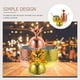 thumbnail image 2 of 2 juegos de vasos de piña para cóctel, vasos de piña con pajita para cóctel, para fiestas navideñas, 2 of 7