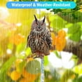 thumbnail image 5 of Safeglitz Reflective Owl Bird Scarers, Hanging Owl Decoration (Side Printed) to Keep Birds Away from Garden,Owl Pendant, 5 of 7