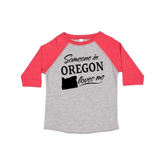 Inktastic Someone in Oregon Loves Me Boys or Girls Toddler T-Shirt