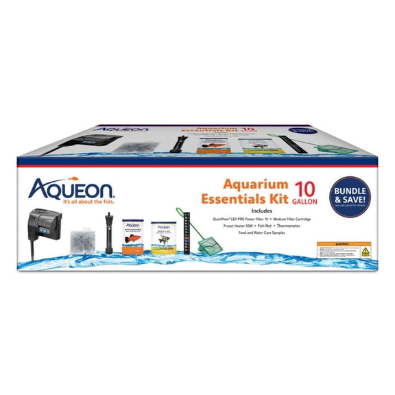 Aqueon Aquarium Accessory 10 Gallons Essentials Kit
