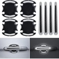 thumbnail image 1 of ShenMo 4 Set Car Door Protection Stickers, Car Door Handle Protective Films, Car Door Cup Protection Auto Stickers Prevent Scratches (White), 1 of 5