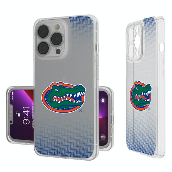 Florida Gators Linen Logo iPhone Clear Case