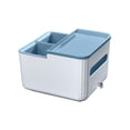 thumbnail image 3 of El organizador del tejido del asiento del coche expande el diseño de la cubierta del tirón del espacio Estable Universal de alta capacidad , Azul DYNWAVEMX Estuche de almacenamiento para reposabrazos de coche, 3 of 8