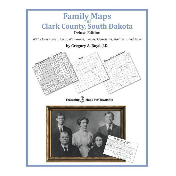 Family Maps of Clark County, South Dakota