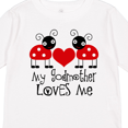 thumbnail image 4 of Inktastic My Godmother Loves Me Boys or Girls Long Sleeve Toddler T-Shirt, 4 of 5