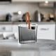 thumbnail image 5 of Cubo con filtro para residuos de té, cubo de basura, cubo de almacenamiento, mesa de centro Gris, 5 of 8
