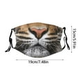 thumbnail image 2 of Funny Animal Face Reusable Washable with Tiger Cat Dog Monkey Pig Designs for Kids & Adults, 2 of 4