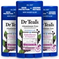 thumbnail image 1 of Desodorante Dr. Teal's, sin aluminio, saúco y vitamina D, 80 ml x 3, 1 of 9